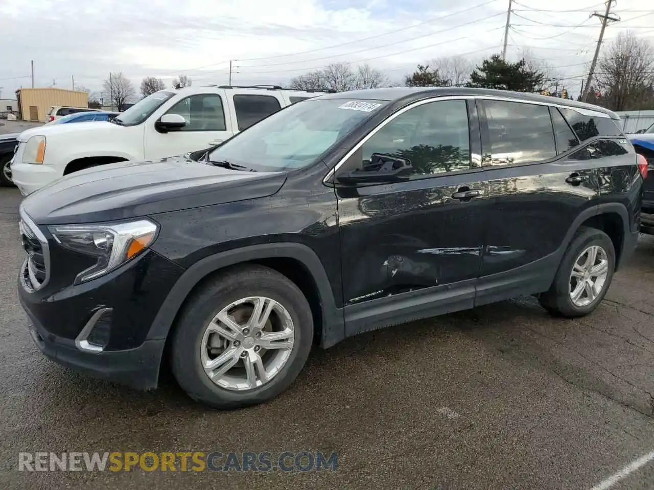 1 Photograph of a damaged car 3GKALMEV2LL225023 GMC TERRAIN 2020