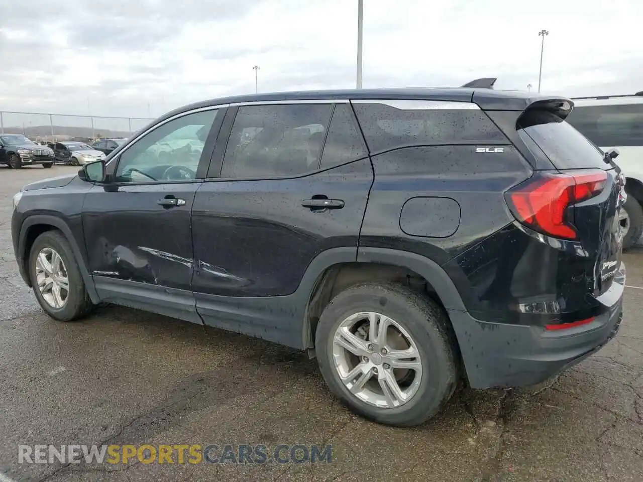 2 Photograph of a damaged car 3GKALMEV2LL225023 GMC TERRAIN 2020