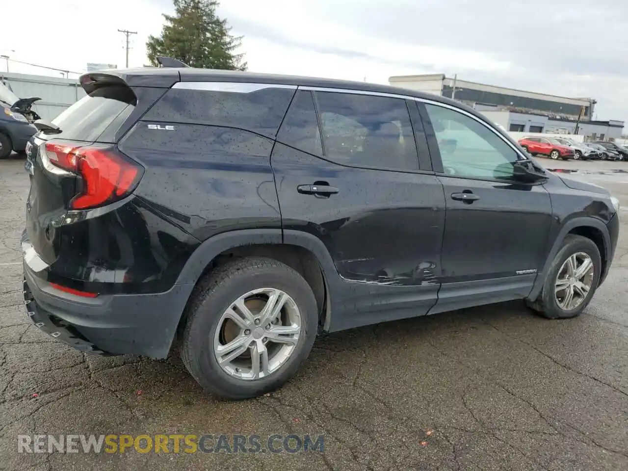 3 Photograph of a damaged car 3GKALMEV2LL225023 GMC TERRAIN 2020
