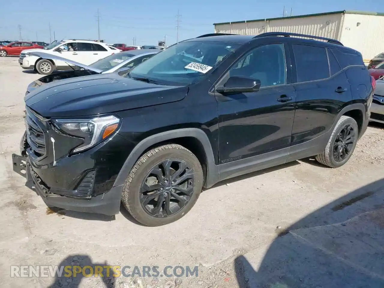 1 Фотография поврежденного автомобиля 3GKALMEV2LL296240 GMC TERRAIN 2020