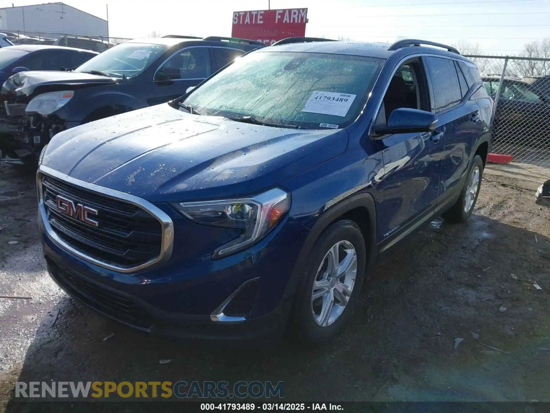 2 Photograph of a damaged car 3GKALMEV2LL332234 GMC TERRAIN 2020