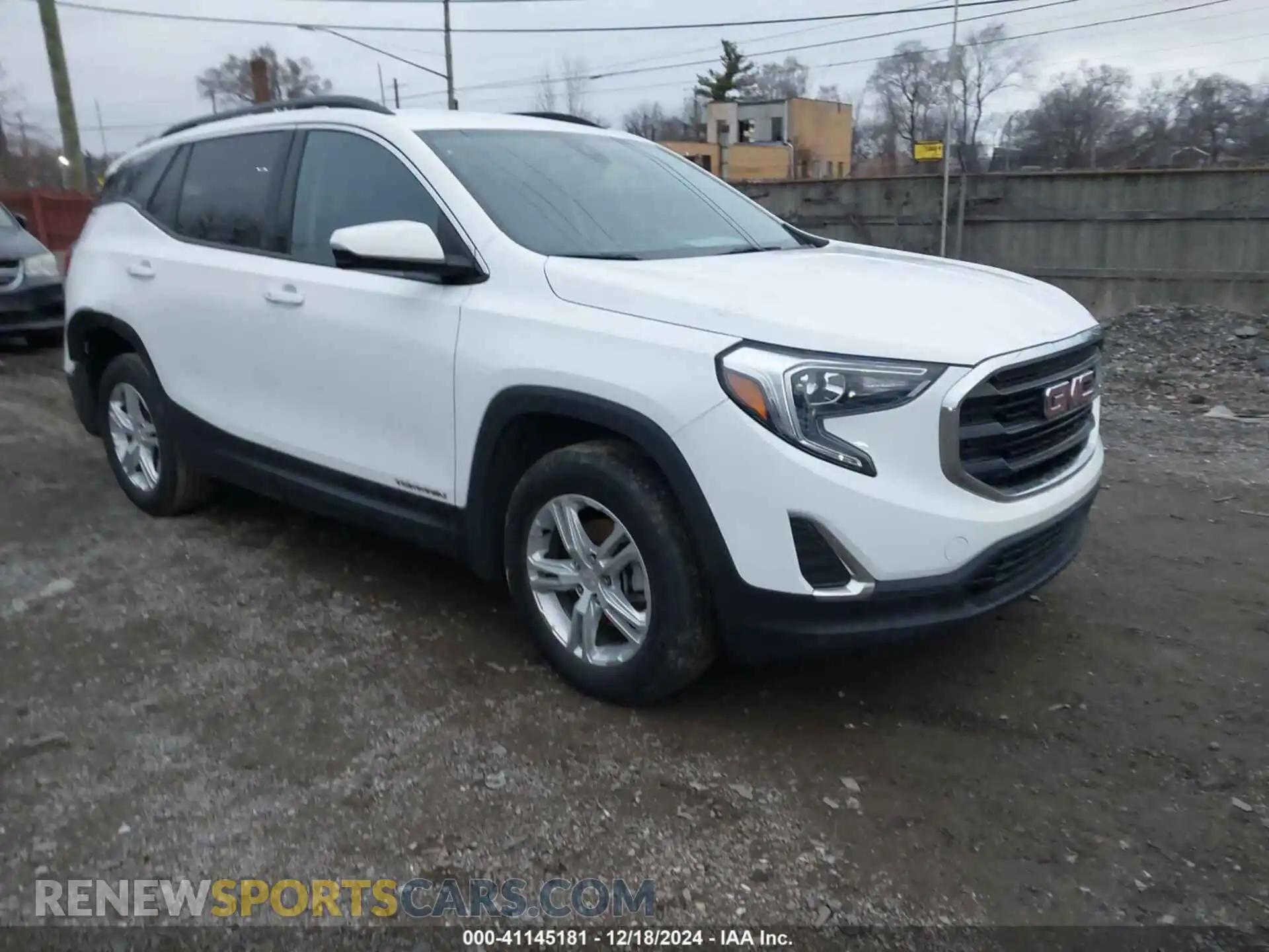 1 Photograph of a damaged car 3GKALMEV2LL343511 GMC TERRAIN 2020