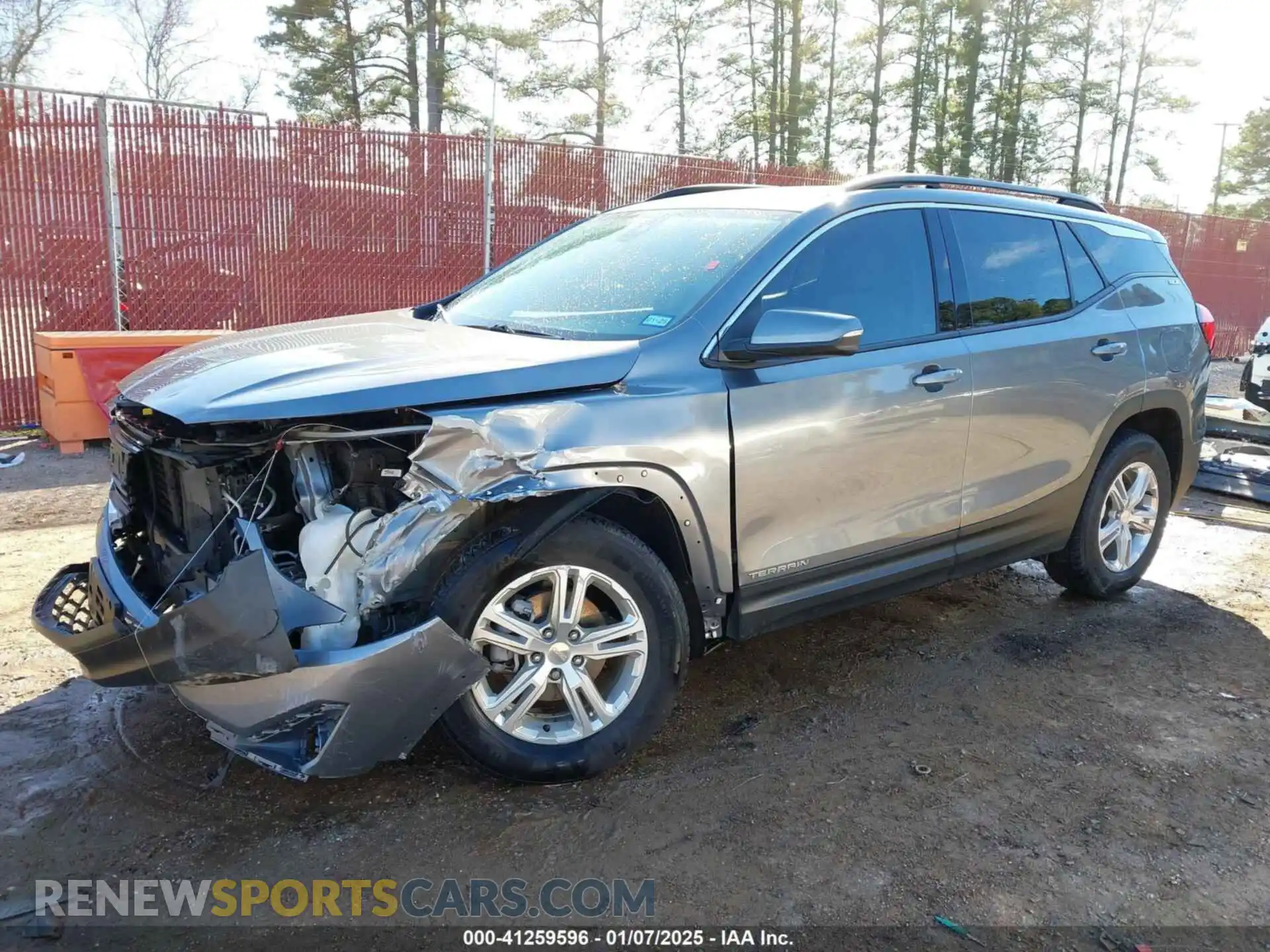 2 Photograph of a damaged car 3GKALMEV2LL346747 GMC TERRAIN 2020