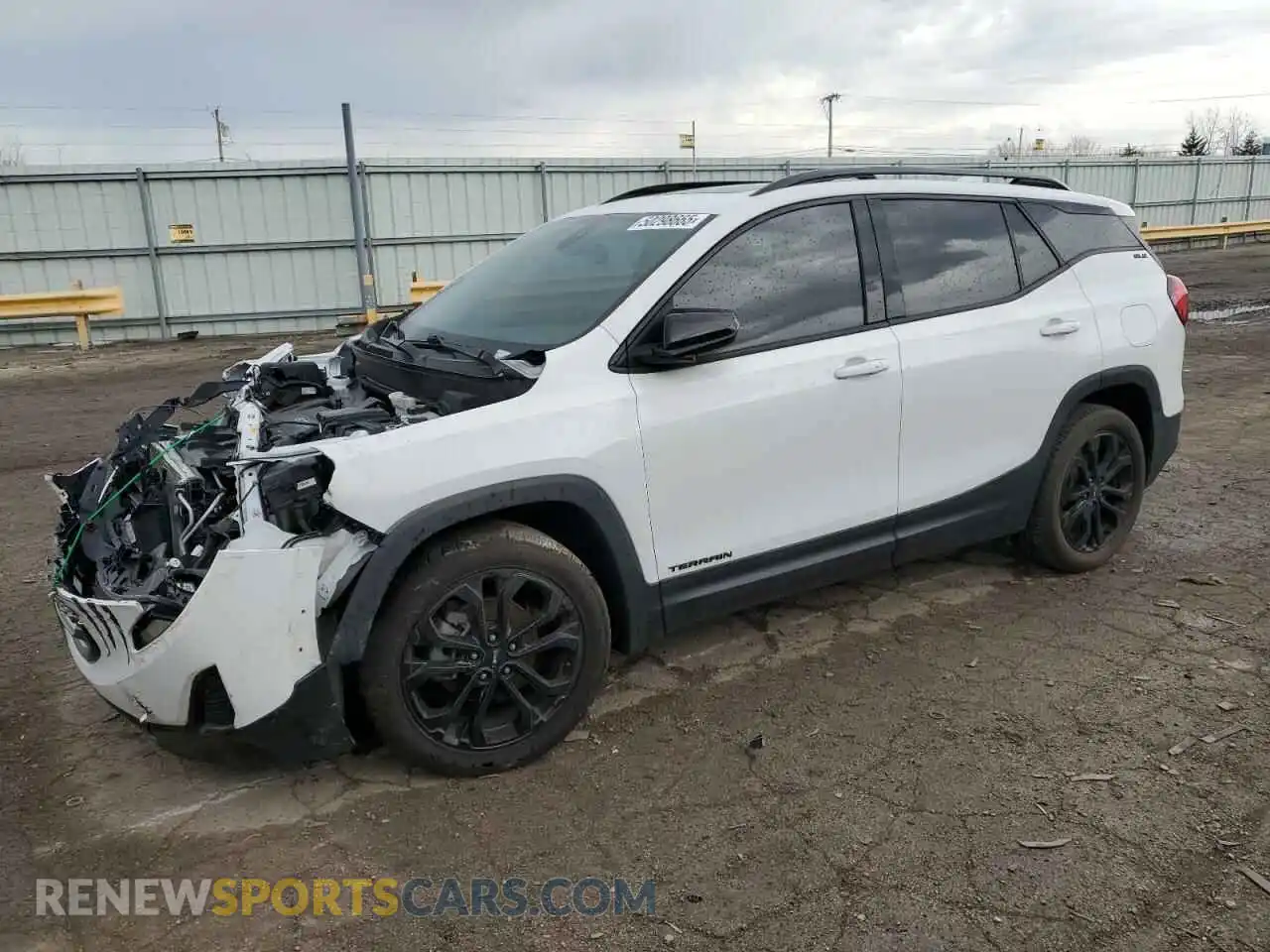 1 Photograph of a damaged car 3GKALMEV3LL113055 GMC TERRAIN 2020