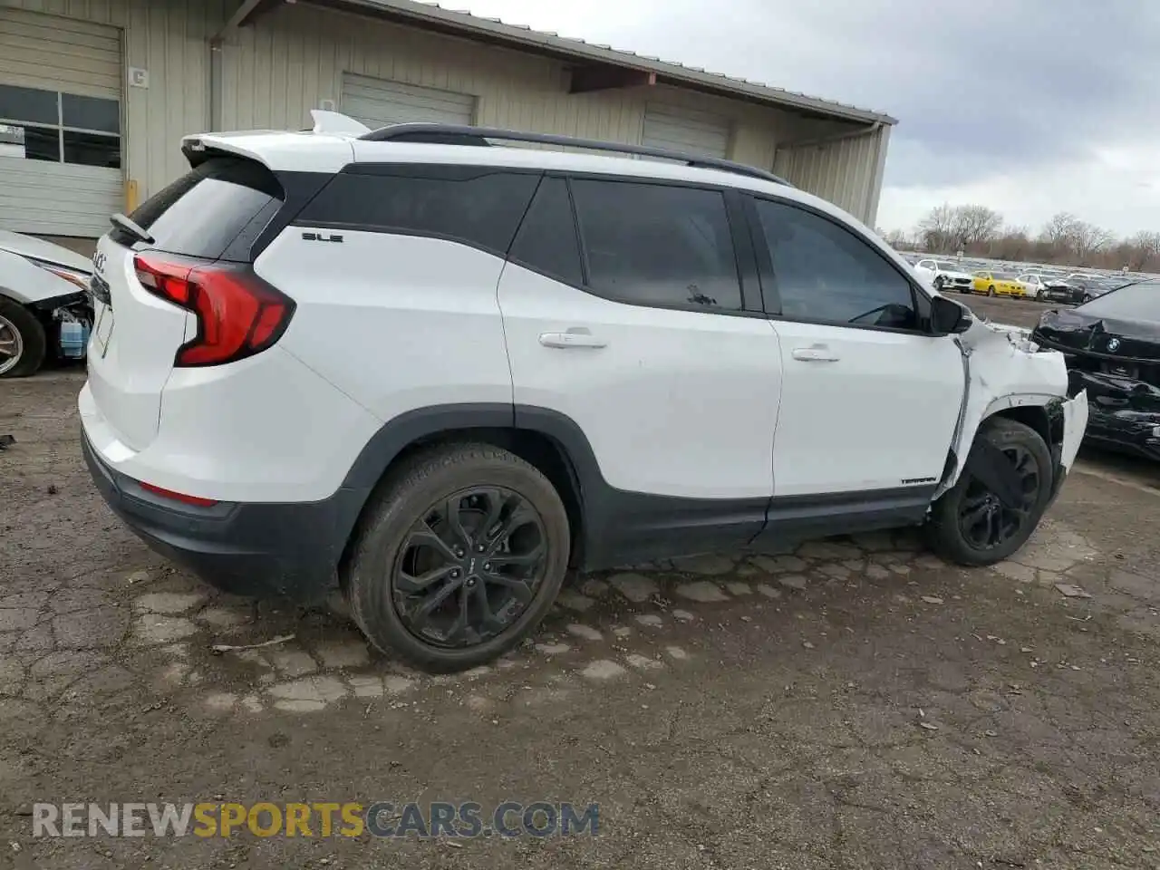 3 Photograph of a damaged car 3GKALMEV3LL113055 GMC TERRAIN 2020