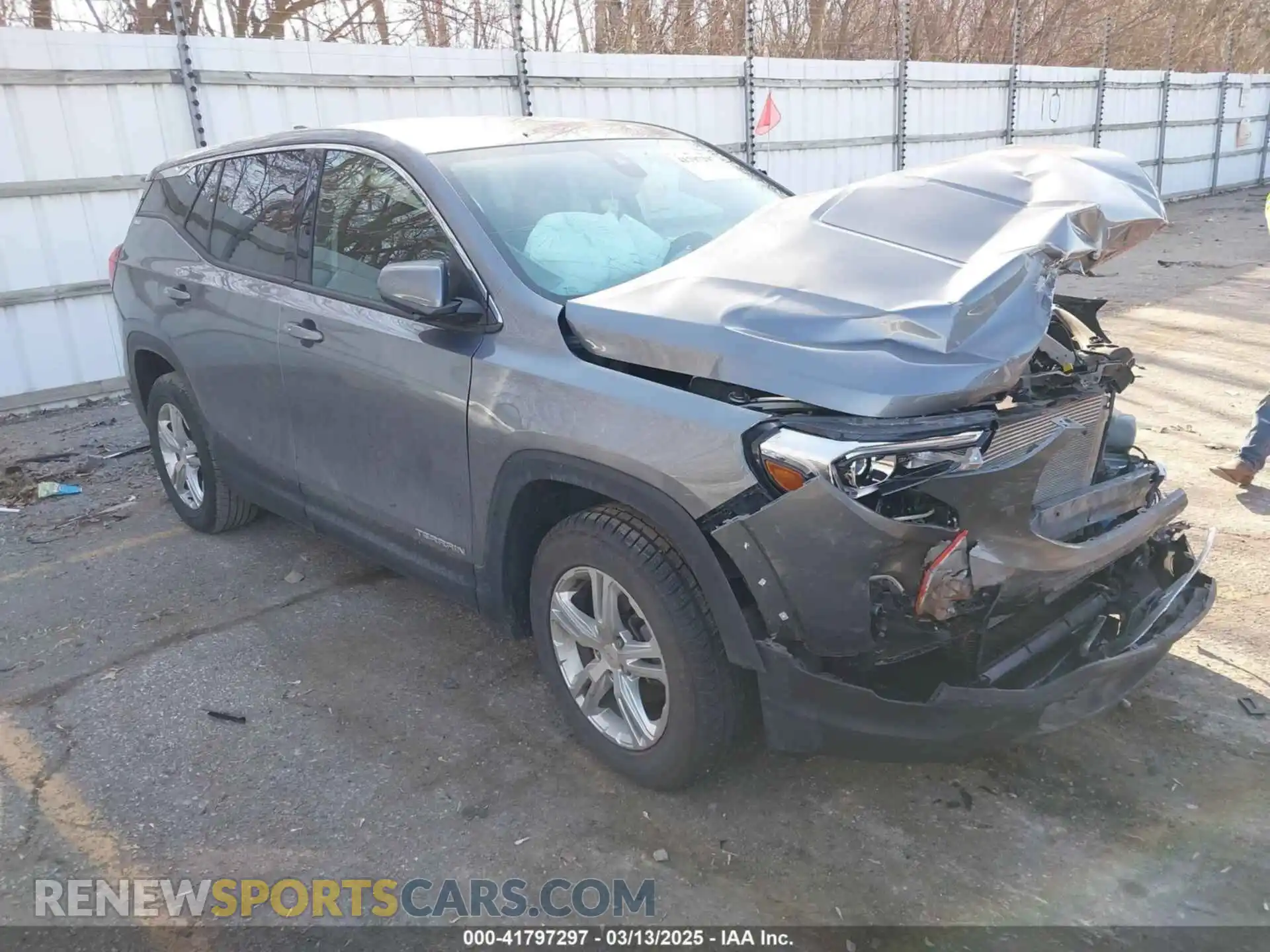 1 Photograph of a damaged car 3GKALMEV3LL174261 GMC TERRAIN 2020