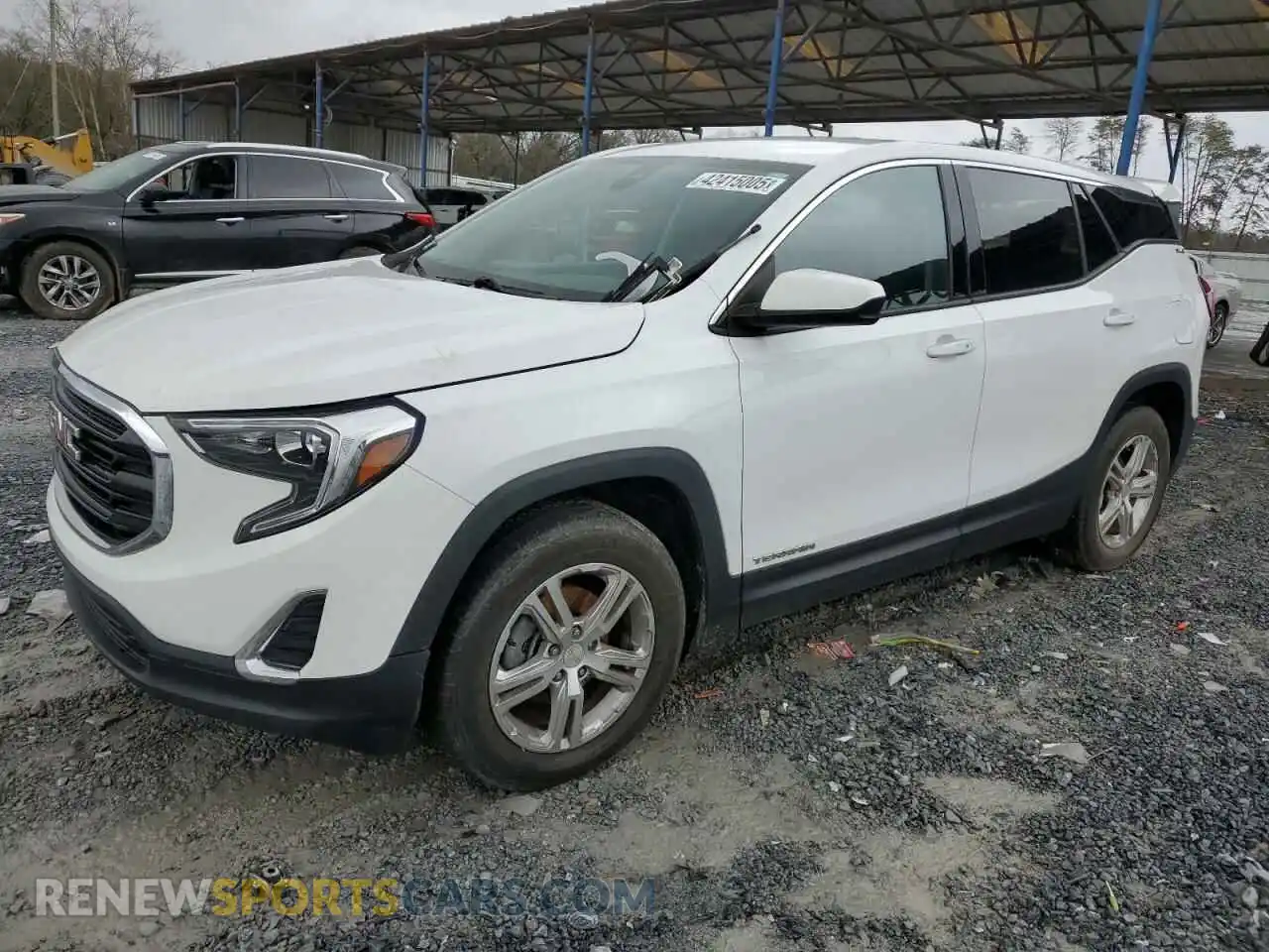 1 Photograph of a damaged car 3GKALMEV3LL273033 GMC TERRAIN 2020