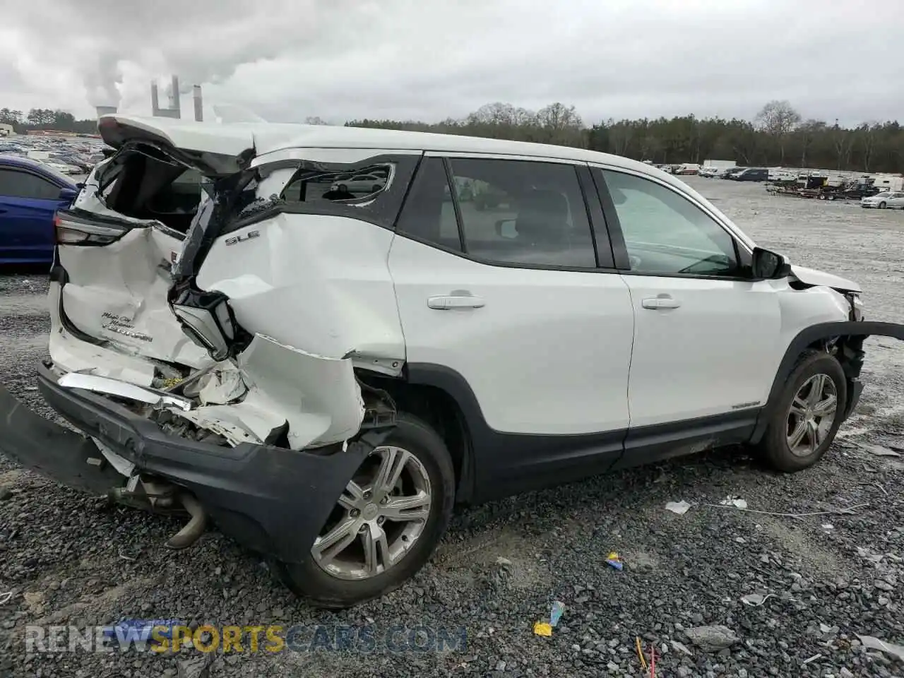 3 Photograph of a damaged car 3GKALMEV3LL273033 GMC TERRAIN 2020