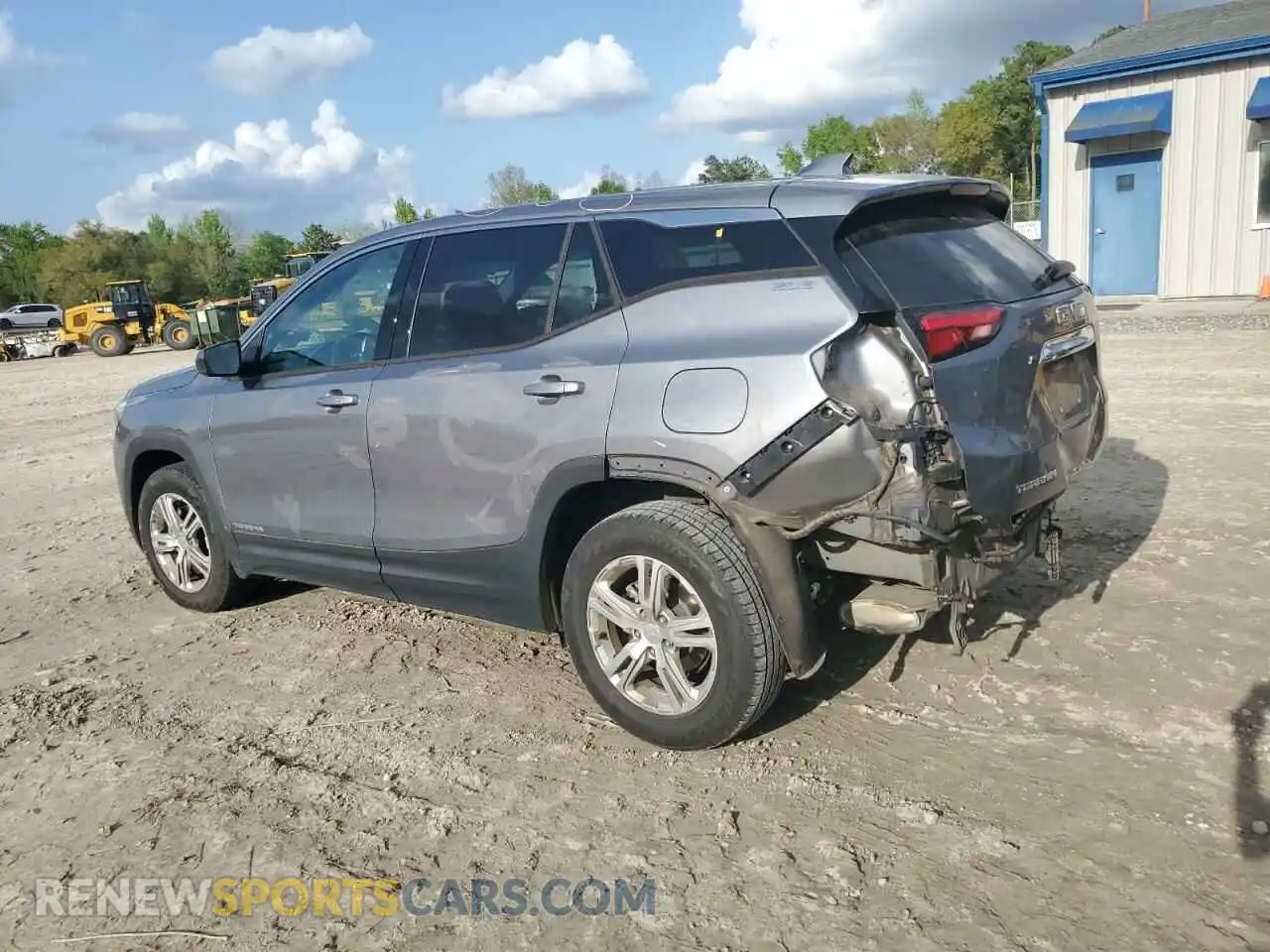 2 Photograph of a damaged car 3GKALMEV4LL172213 GMC TERRAIN 2020