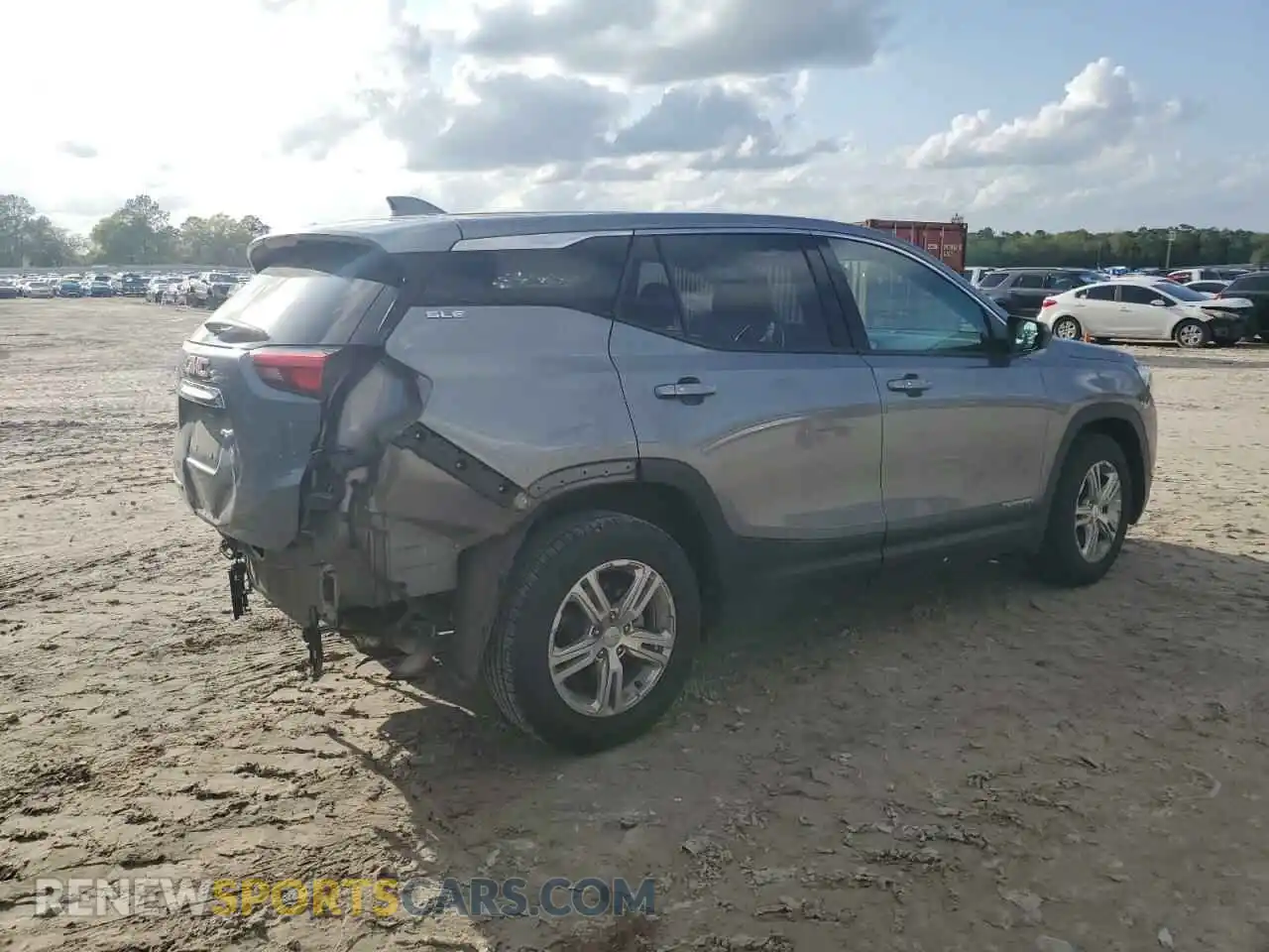3 Photograph of a damaged car 3GKALMEV4LL172213 GMC TERRAIN 2020