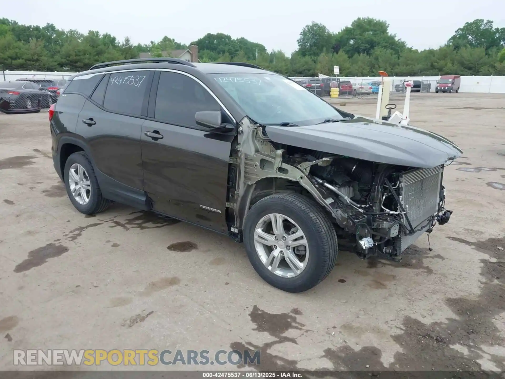 1 Photograph of a damaged car 3GKALMEV4LL199251 GMC TERRAIN 2020