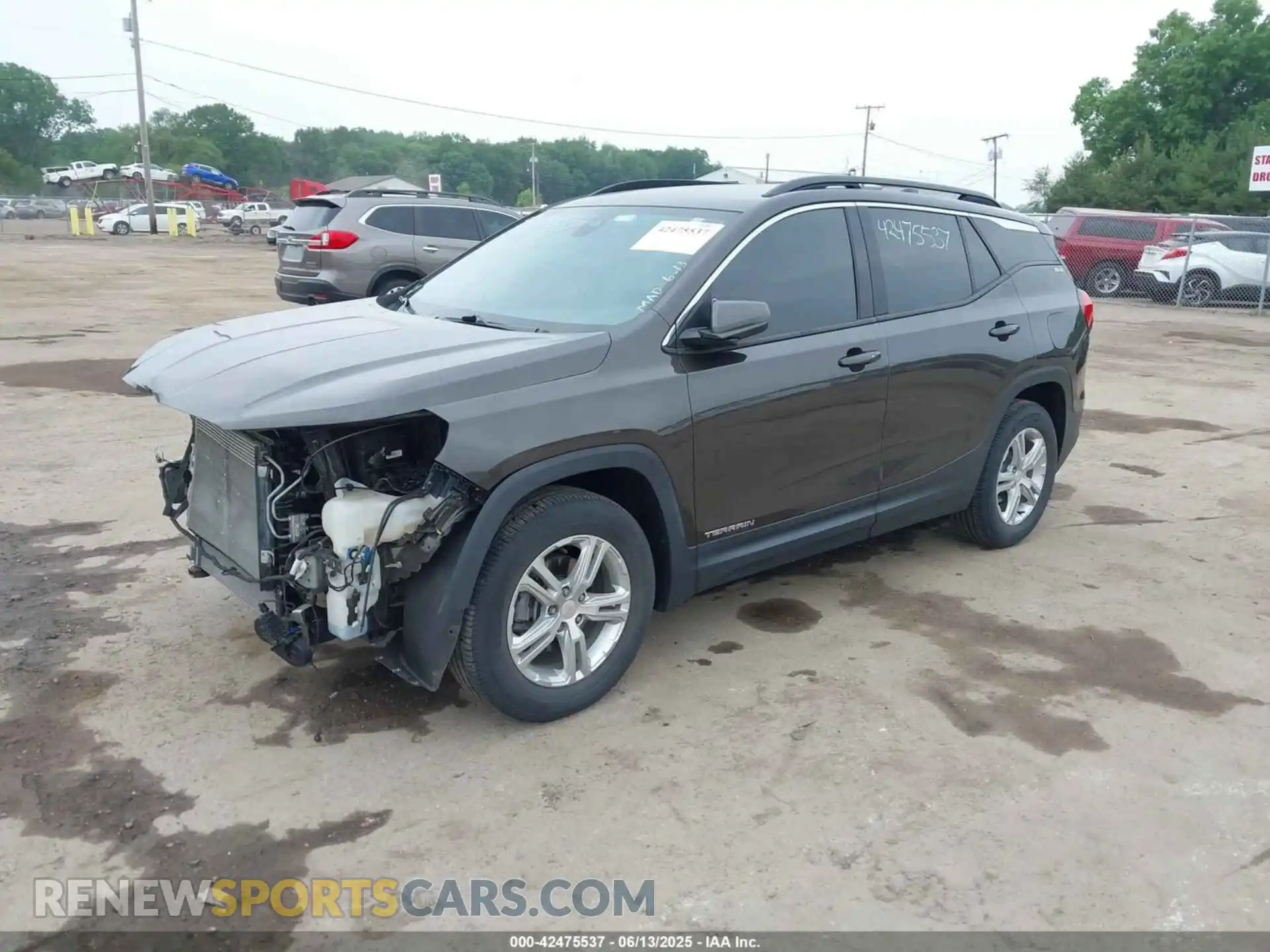 2 Photograph of a damaged car 3GKALMEV4LL199251 GMC TERRAIN 2020
