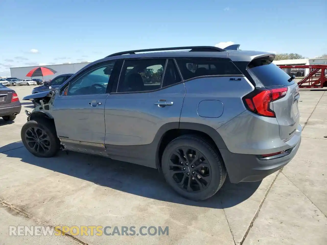 2 Photograph of a damaged car 3GKALMEV4LL282954 GMC TERRAIN 2020