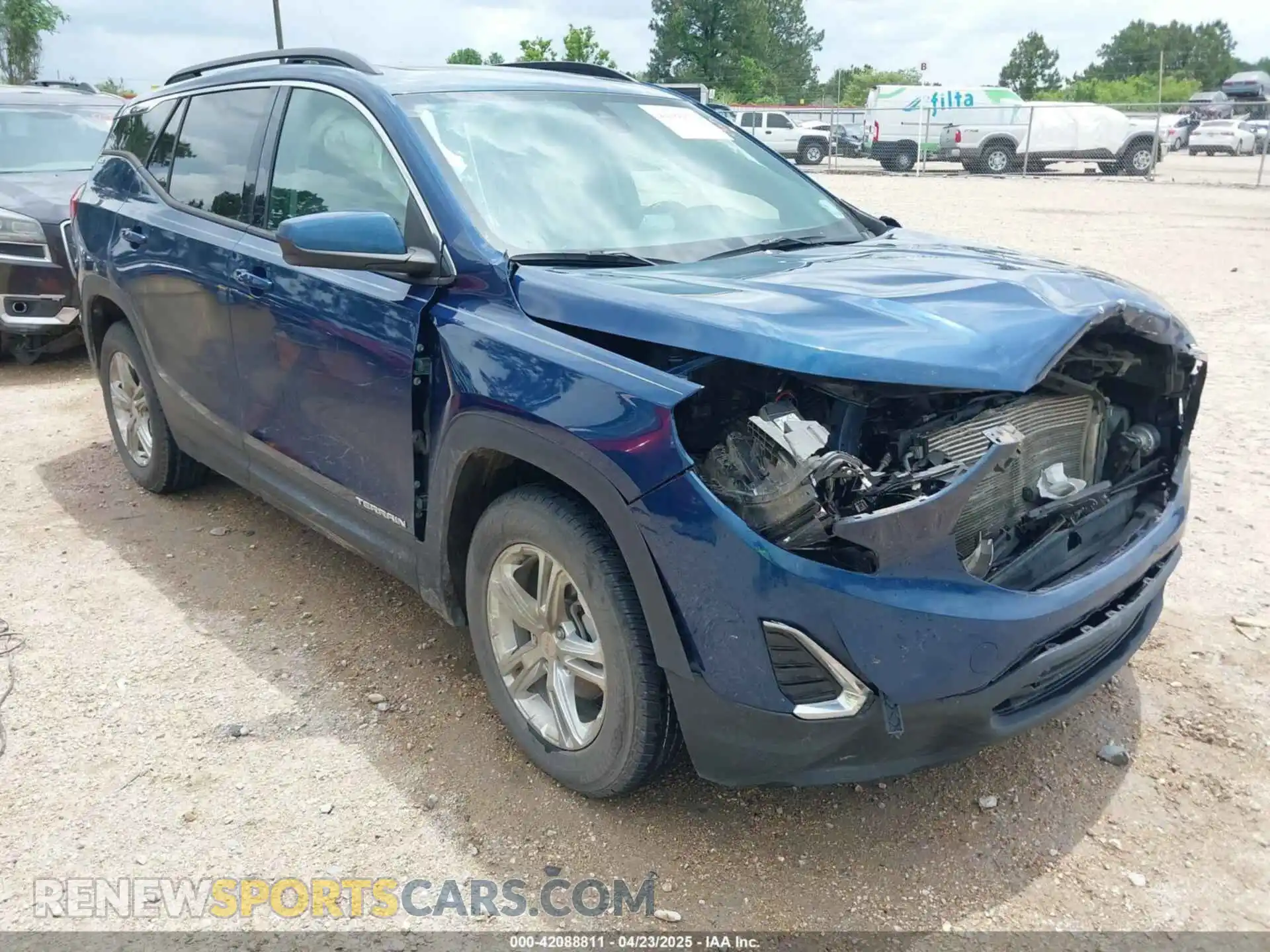 1 Photograph of a damaged car 3GKALMEV4LL294957 GMC TERRAIN 2020