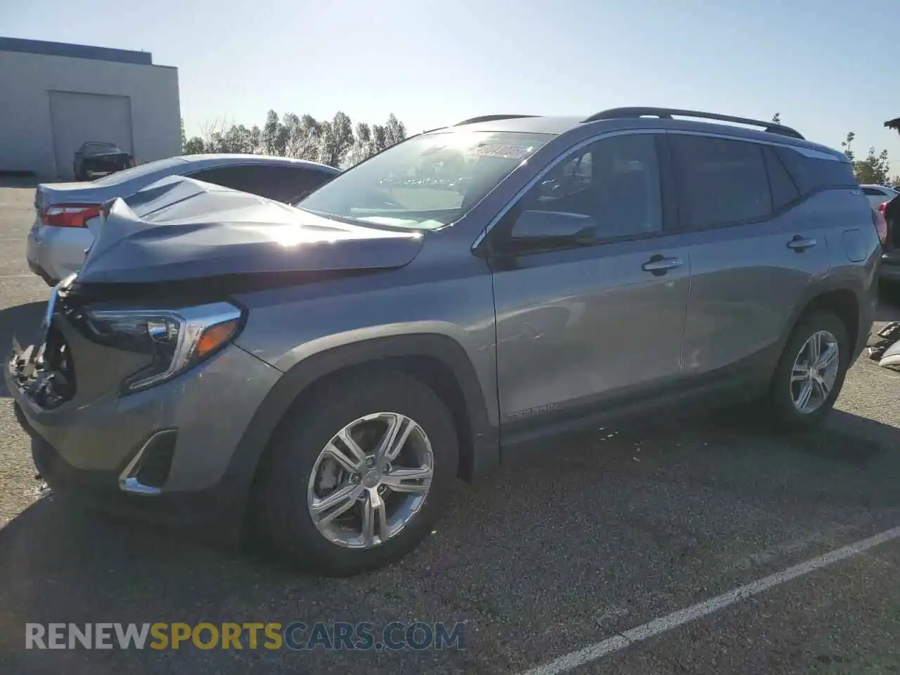 1 fotografías del automóvil dañado 3GKALMEV4LL311417 GMC TERRAIN 2020