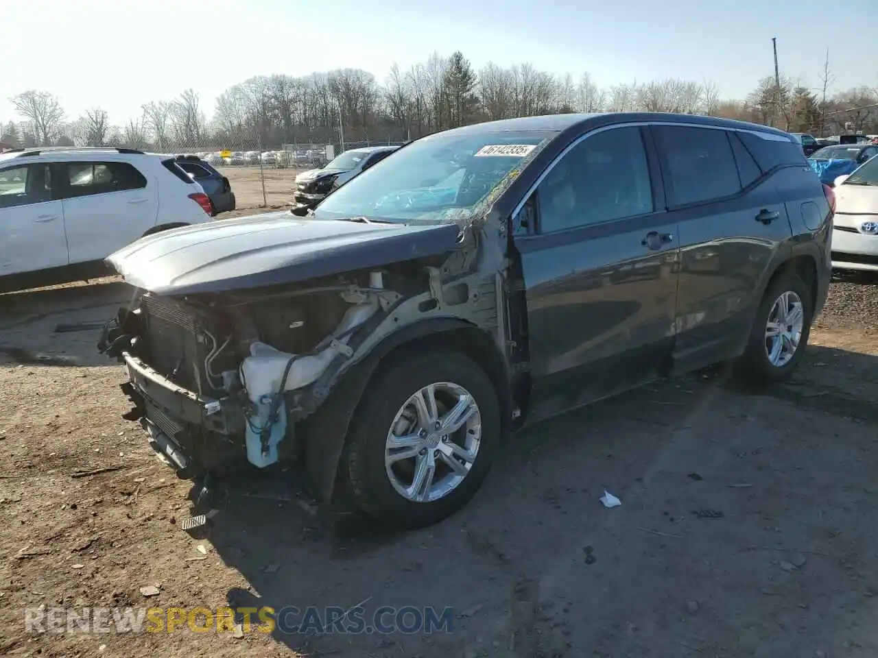 1 Photograph of a damaged car 3GKALMEV5LL182782 GMC TERRAIN 2020