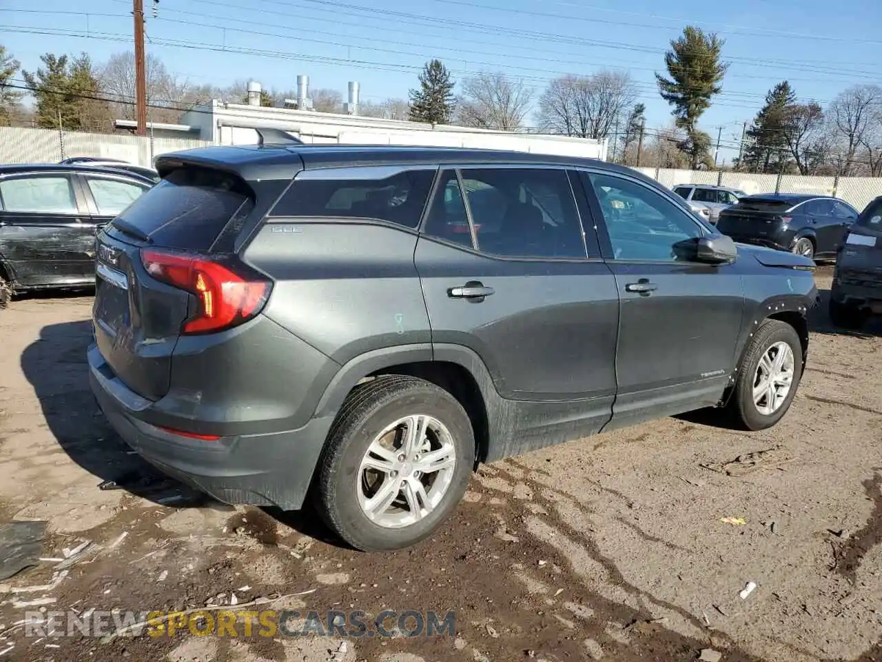 3 Photograph of a damaged car 3GKALMEV5LL182782 GMC TERRAIN 2020