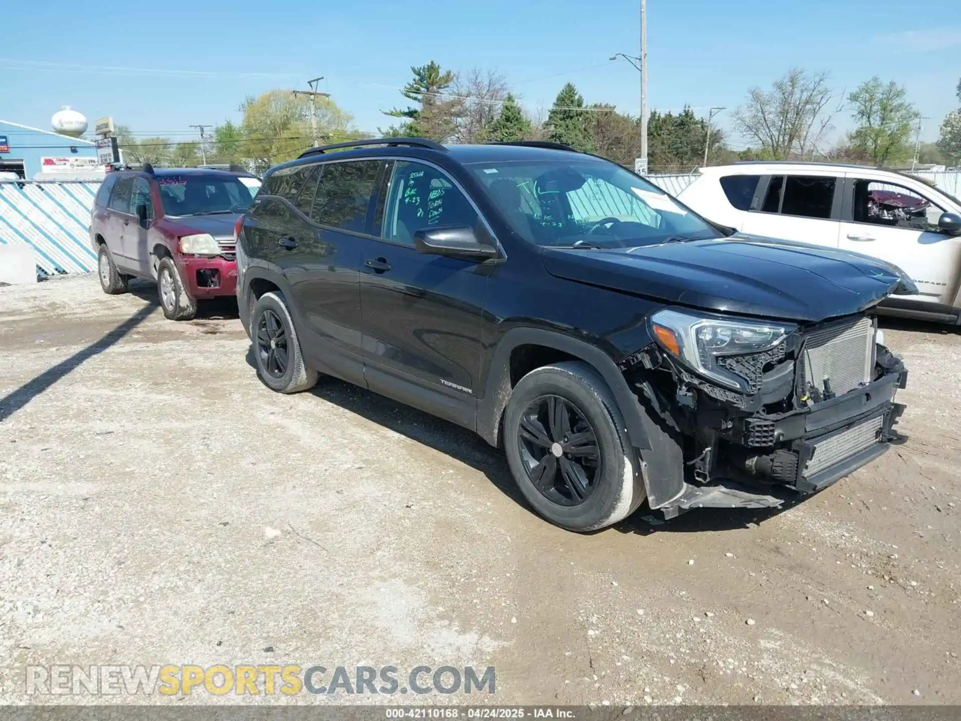 1 Photograph of a damaged car 3GKALMEV5LL227686 GMC TERRAIN 2020