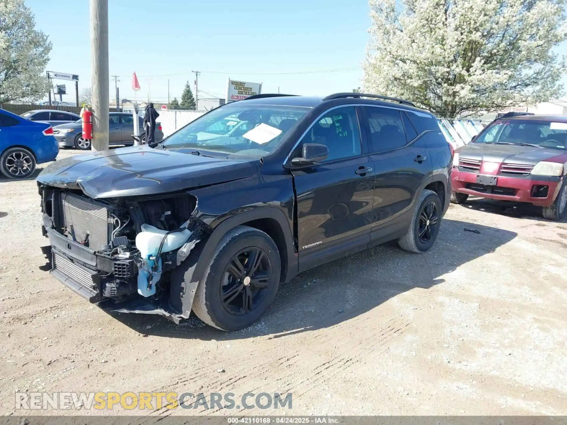 2 Photograph of a damaged car 3GKALMEV5LL227686 GMC TERRAIN 2020