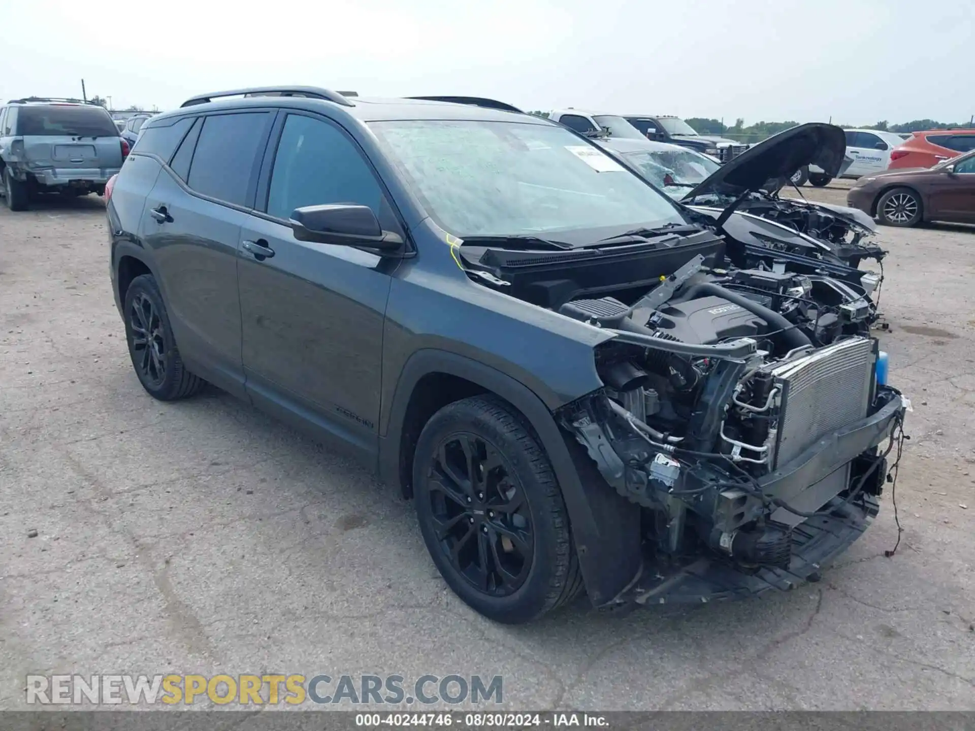 1 Photograph of a damaged car 3GKALMEV5LL229745 GMC TERRAIN 2020