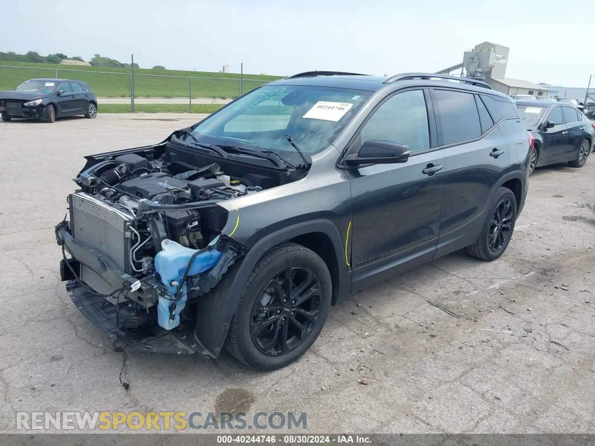 2 Photograph of a damaged car 3GKALMEV5LL229745 GMC TERRAIN 2020
