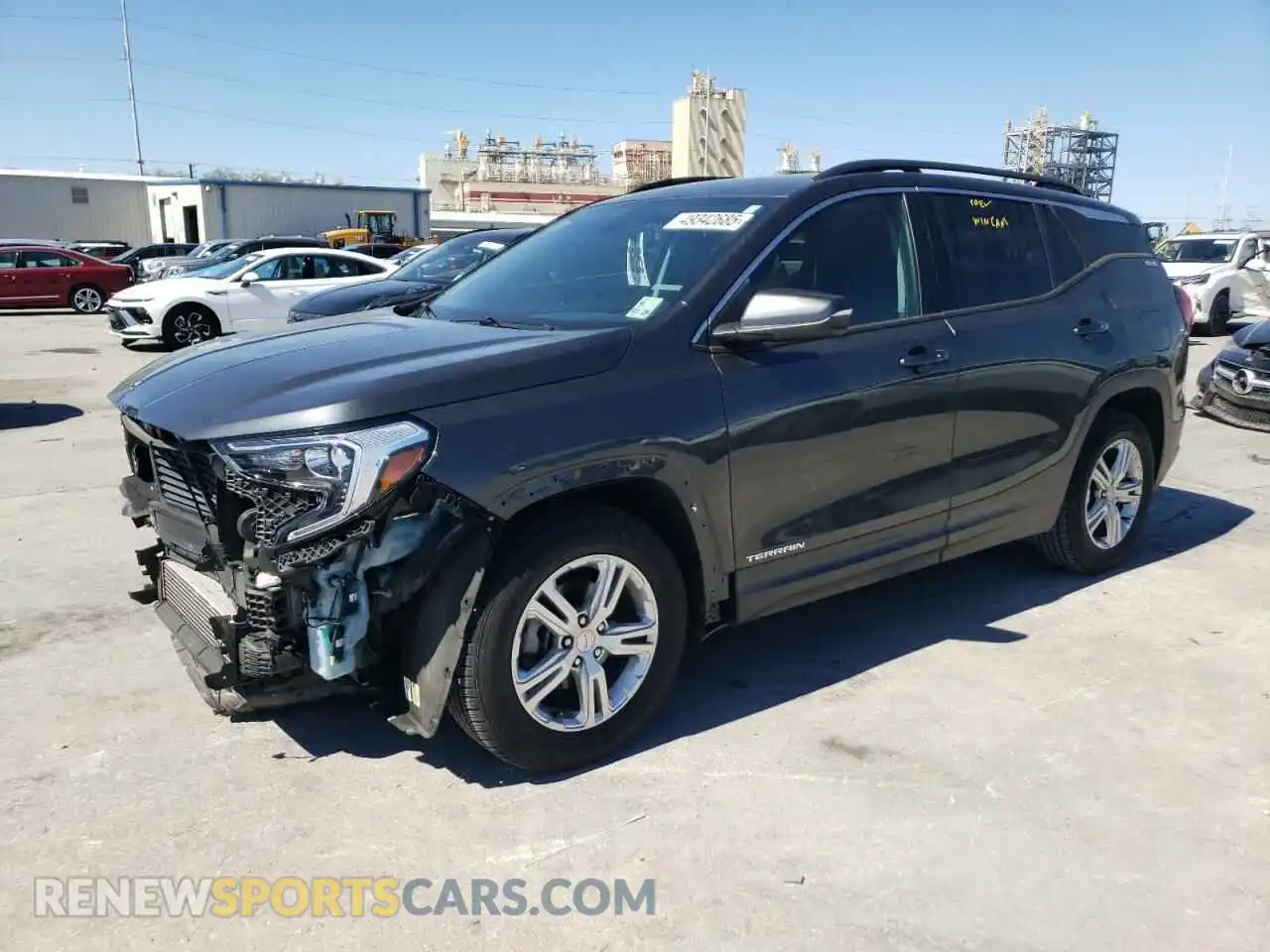 1 Photograph of a damaged car 3GKALMEV5LL230538 GMC TERRAIN 2020