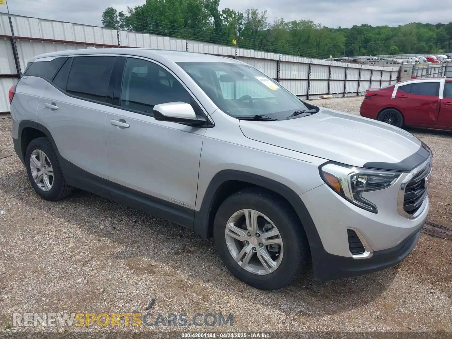 1 Photograph of a damaged car 3GKALMEV6LL143070 GMC TERRAIN 2020