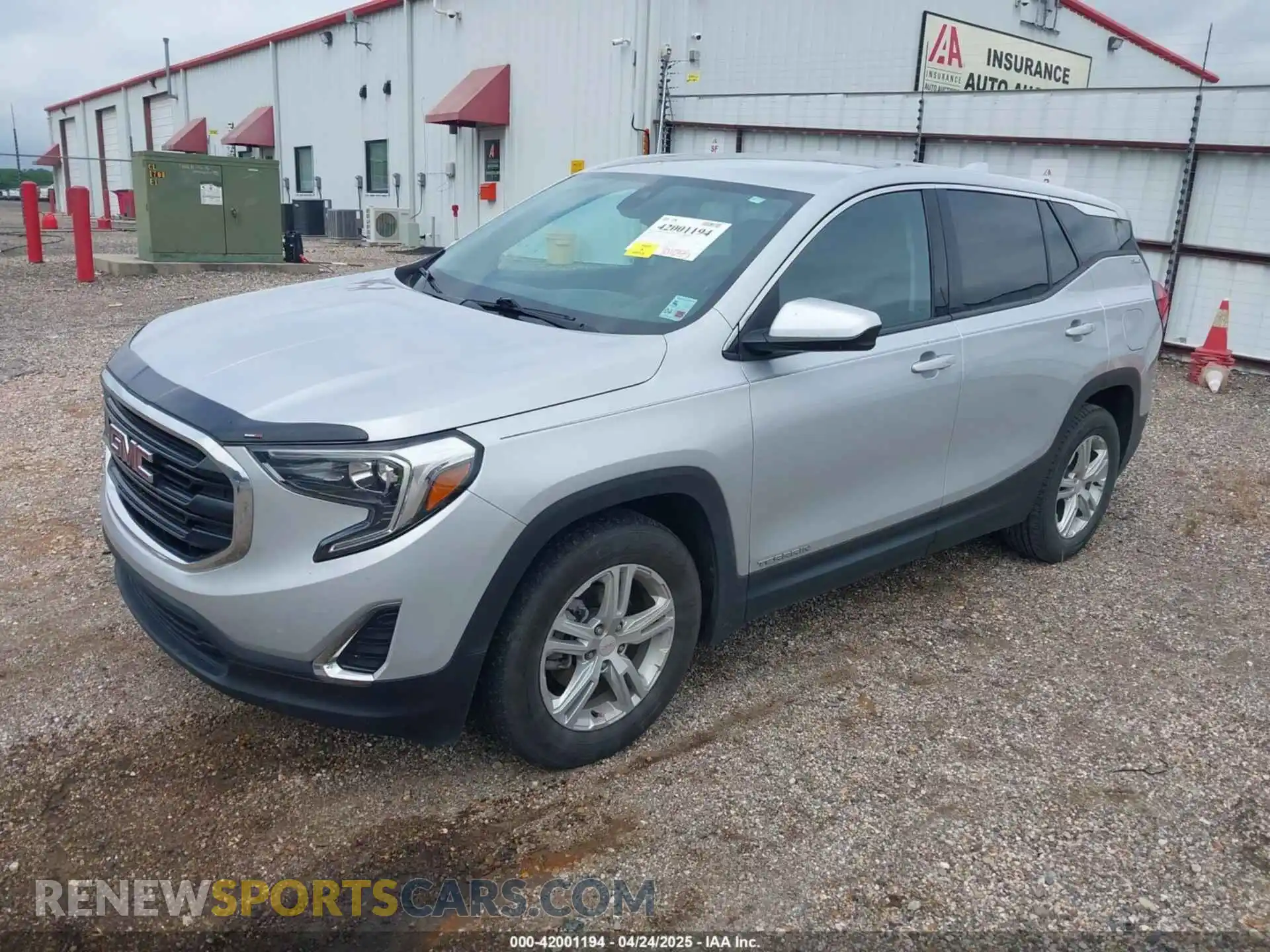 2 Photograph of a damaged car 3GKALMEV6LL143070 GMC TERRAIN 2020