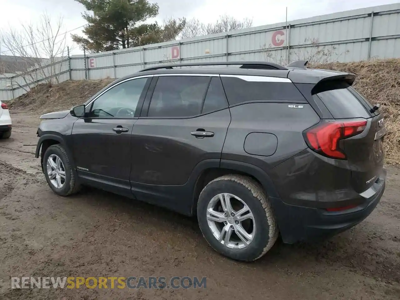 2 Photograph of a damaged car 3GKALMEV6LL156112 GMC TERRAIN 2020