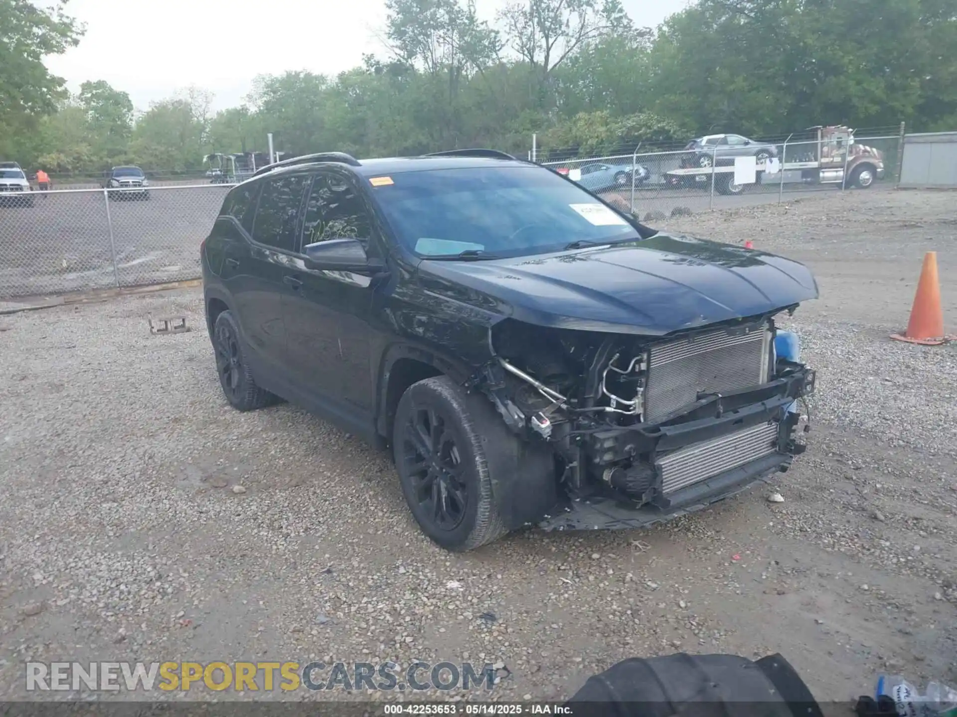 1 Photograph of a damaged car 3GKALMEV6LL309894 GMC TERRAIN 2020