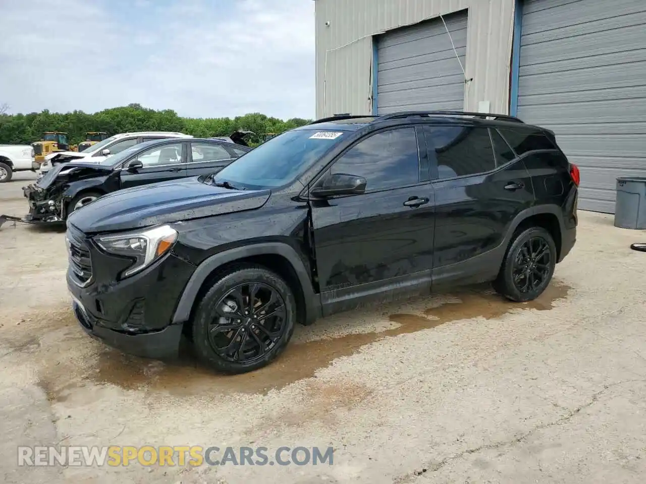1 Фотография поврежденного автомобиля 3GKALMEV7LL138282 GMC TERRAIN 2020