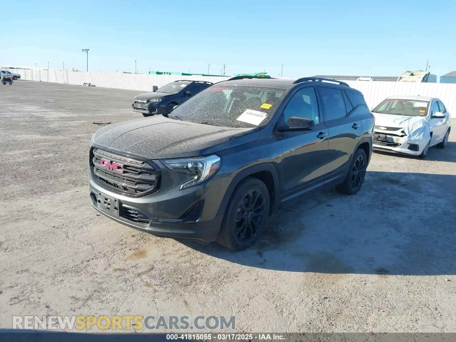 2 Photograph of a damaged car 3GKALMEV7LL142753 GMC TERRAIN 2020