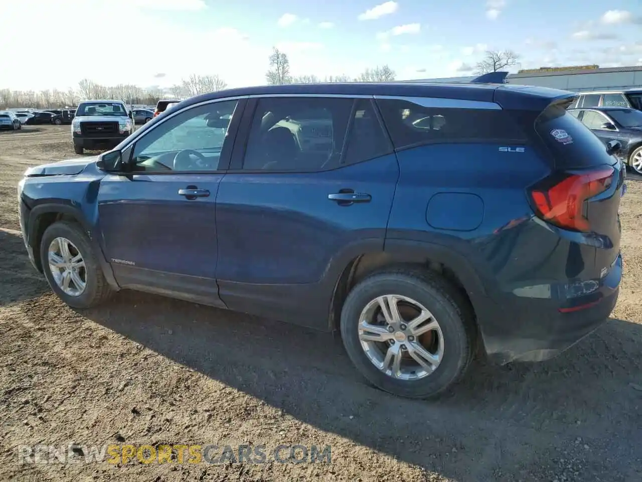 2 Photograph of a damaged car 3GKALMEV7LL173761 GMC TERRAIN 2020
