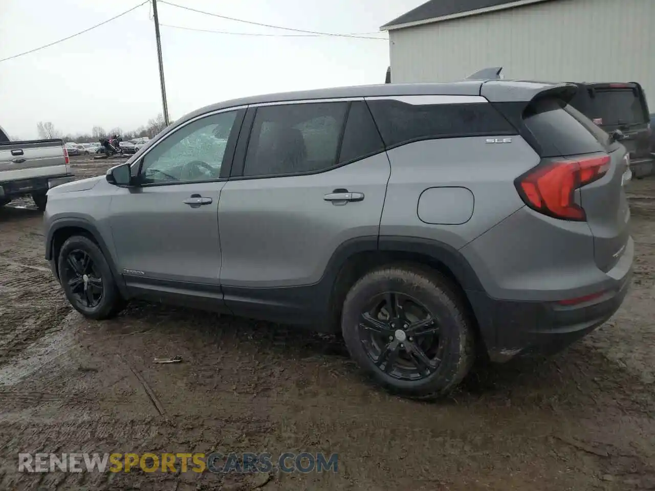 2 Photograph of a damaged car 3GKALMEV7LL180516 GMC TERRAIN 2020