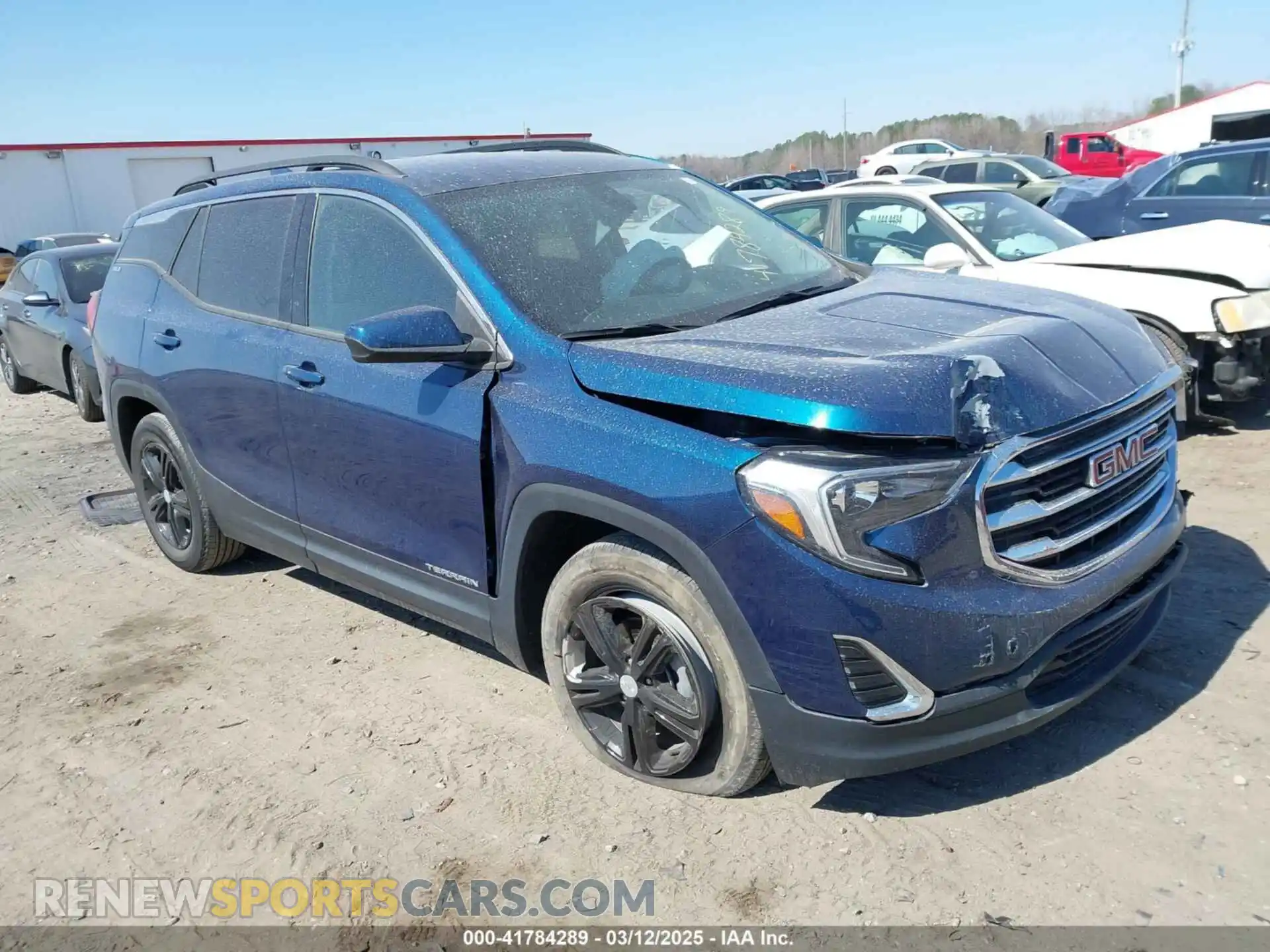 1 Фотография поврежденного автомобиля 3GKALMEV7LL306955 GMC TERRAIN 2020