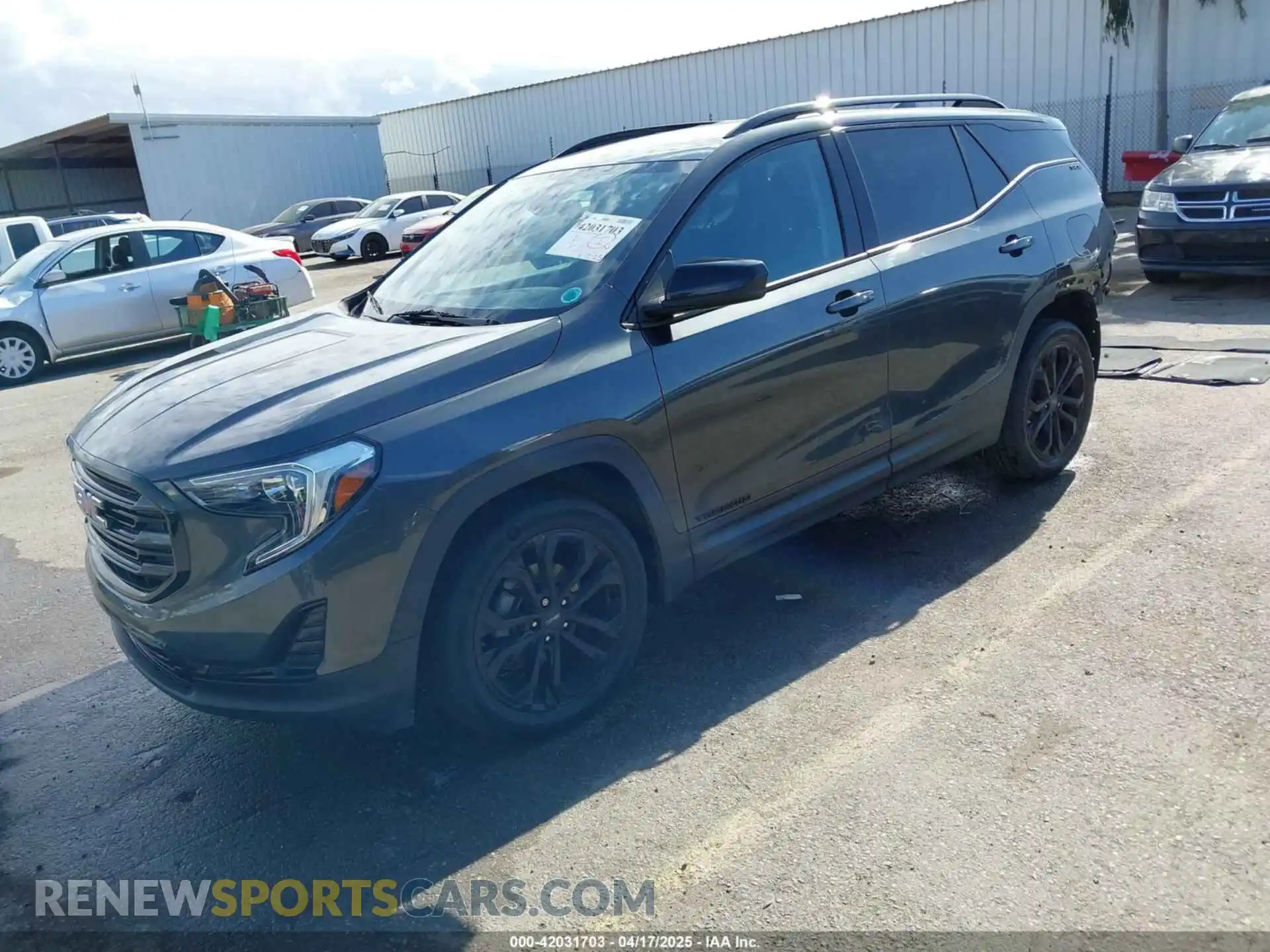 2 Photograph of a damaged car 3GKALMEV8LL157133 GMC TERRAIN 2020