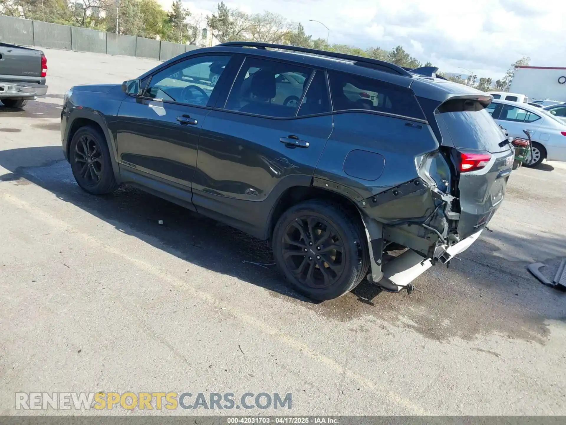 3 Photograph of a damaged car 3GKALMEV8LL157133 GMC TERRAIN 2020