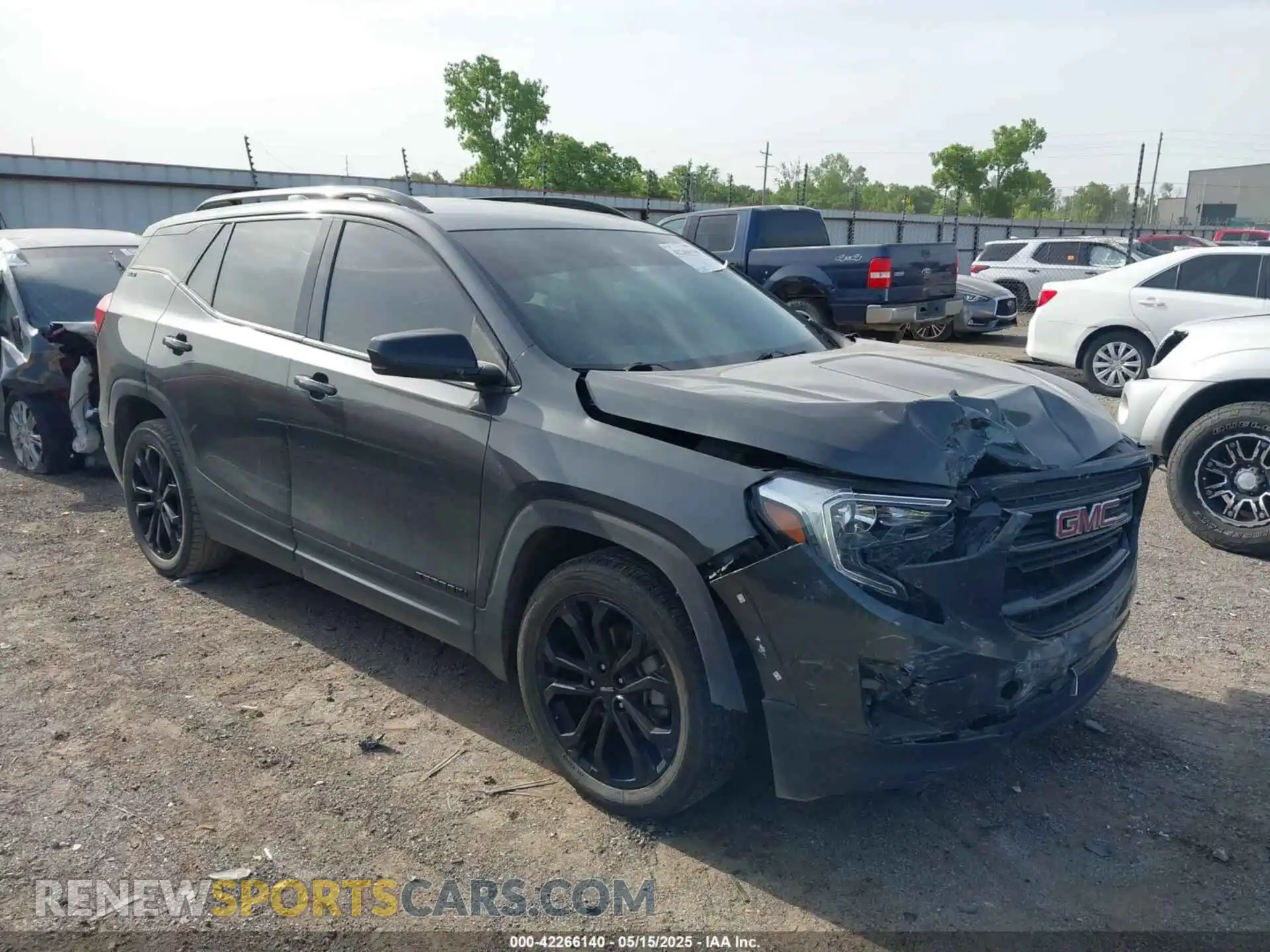 1 fotografías del automóvil dañado 3GKALMEV8LL186664 GMC TERRAIN 2020
