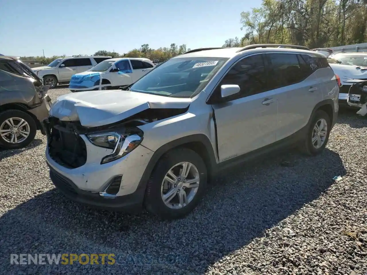 1 Photograph of a damaged car 3GKALMEV9LL126148 GMC TERRAIN 2020