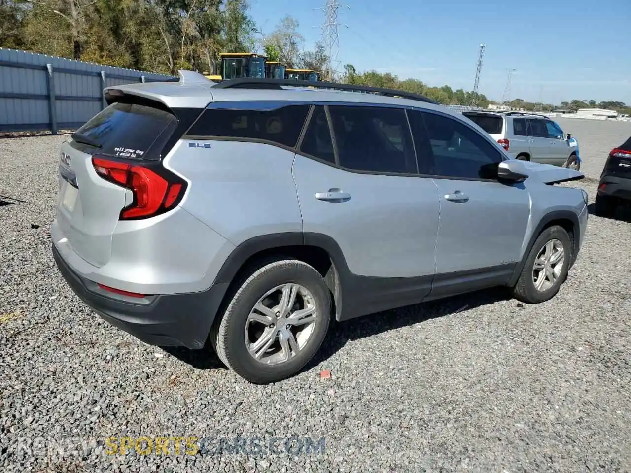 3 Photograph of a damaged car 3GKALMEV9LL126148 GMC TERRAIN 2020