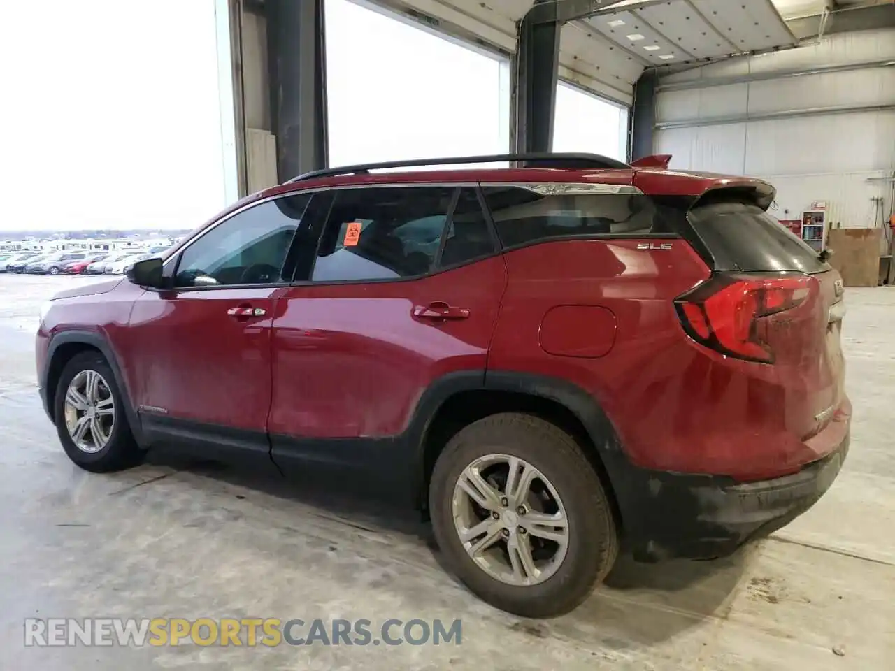 2 Photograph of a damaged car 3GKALMEV9LL157383 GMC TERRAIN 2020
