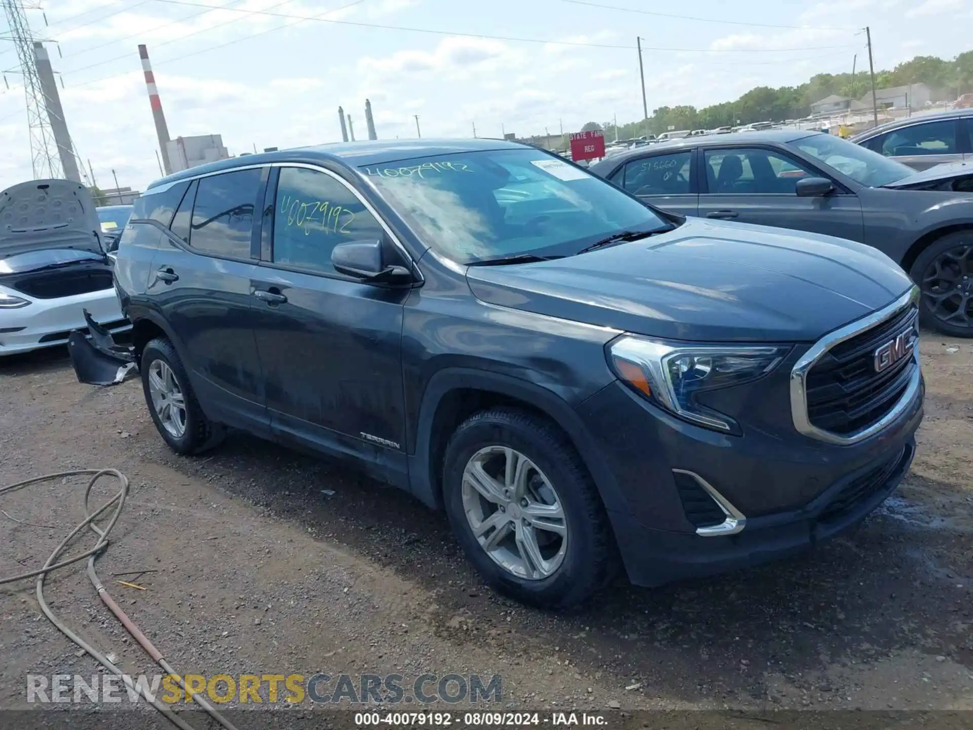 1 fotografías del automóvil dañado 3GKALMEVXLL136414 GMC TERRAIN 2020