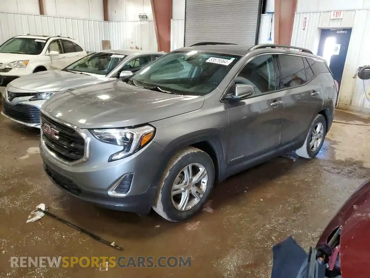 1 Photograph of a damaged car 3GKALMEVXLL173513 GMC TERRAIN 2020