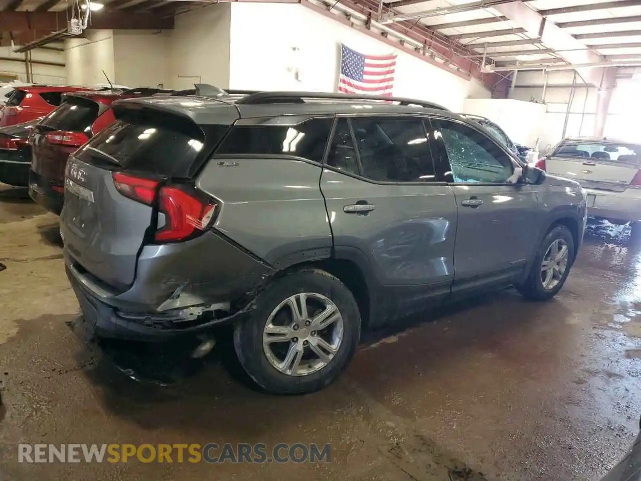 3 Photograph of a damaged car 3GKALMEVXLL173513 GMC TERRAIN 2020
