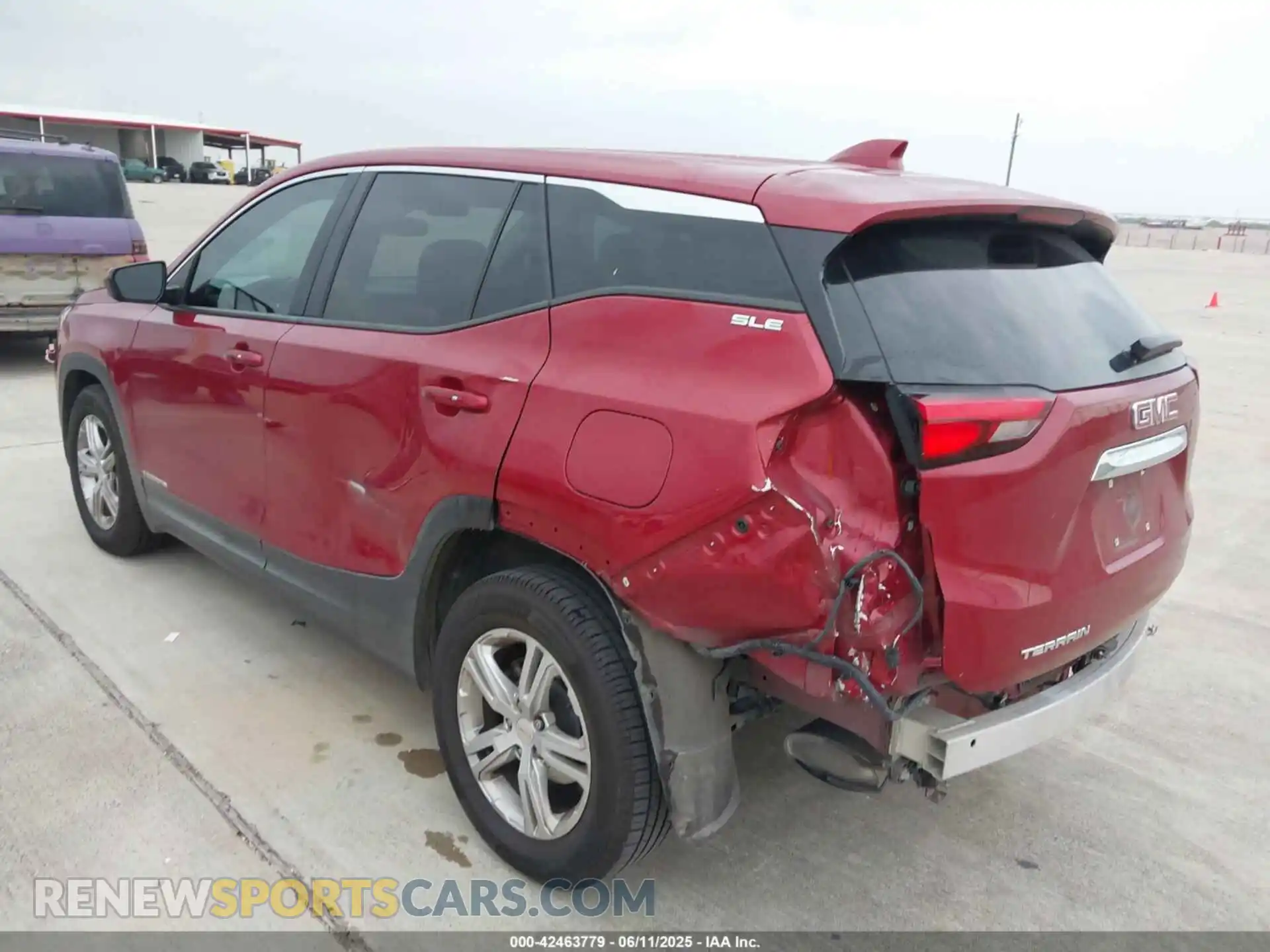 3 Photograph of a damaged car 3GKALMEVXLL204033 GMC TERRAIN 2020