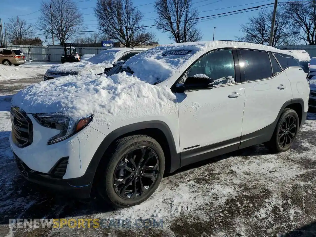 1 Photograph of a damaged car 3GKALMEVXLL272297 GMC TERRAIN 2020
