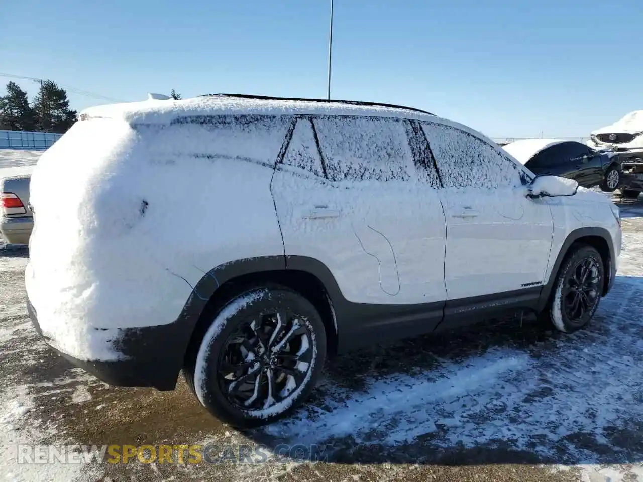 3 Photograph of a damaged car 3GKALMEVXLL272297 GMC TERRAIN 2020
