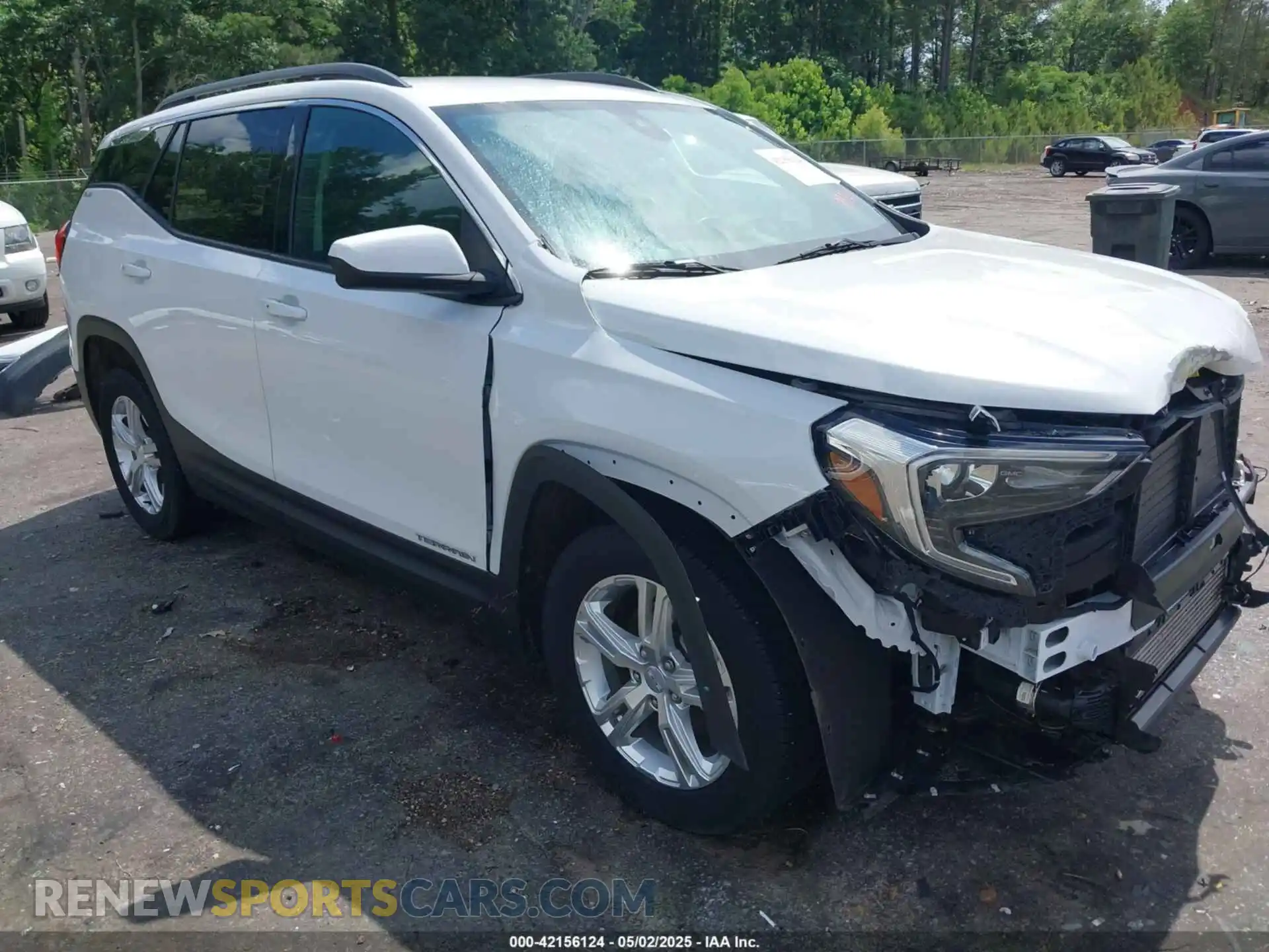 1 Photograph of a damaged car 3GKALMEVXLL298642 GMC TERRAIN 2020