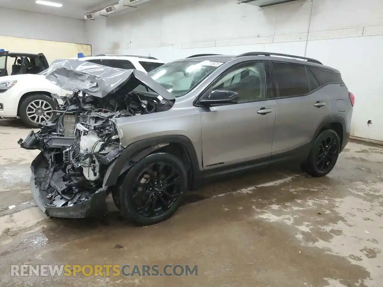 1 Photograph of a damaged car 3GKALMEVXLL299175 GMC TERRAIN 2020
