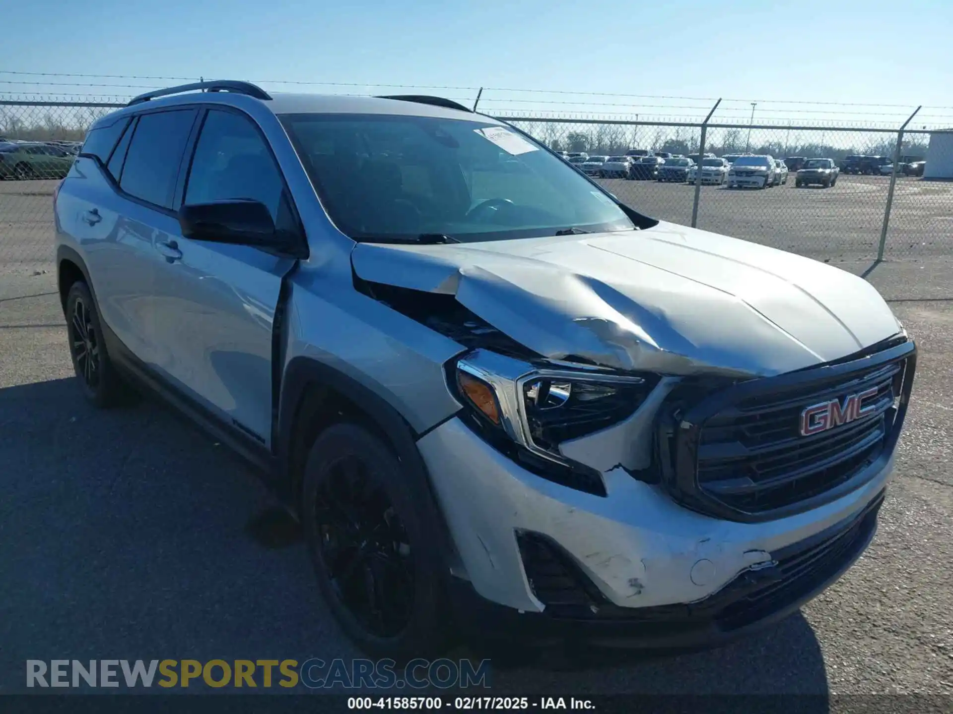 1 Photograph of a damaged car 3GKALMEVXLL307890 GMC TERRAIN 2020